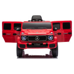 Elektrické autíčko Mercedes G 4x4, 24V - červené Elektrické autíčko Mercedes G 4x4, 24V - červené
